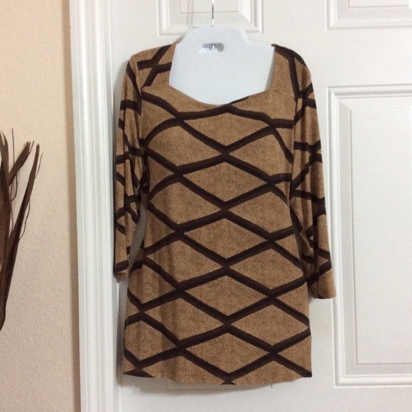 Lauren Ralph Lauren Tops - Lauren Ralph Lauren Square Collar Top Size 1X